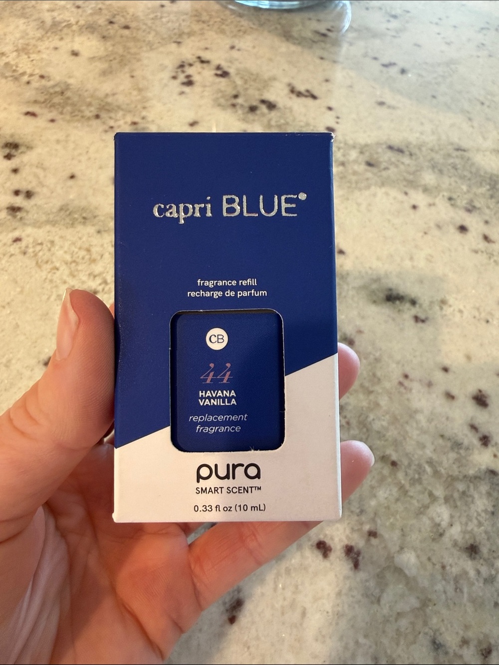 capri BLUE Havana Vanilla Pura Smart Scent Refill - Blue & White